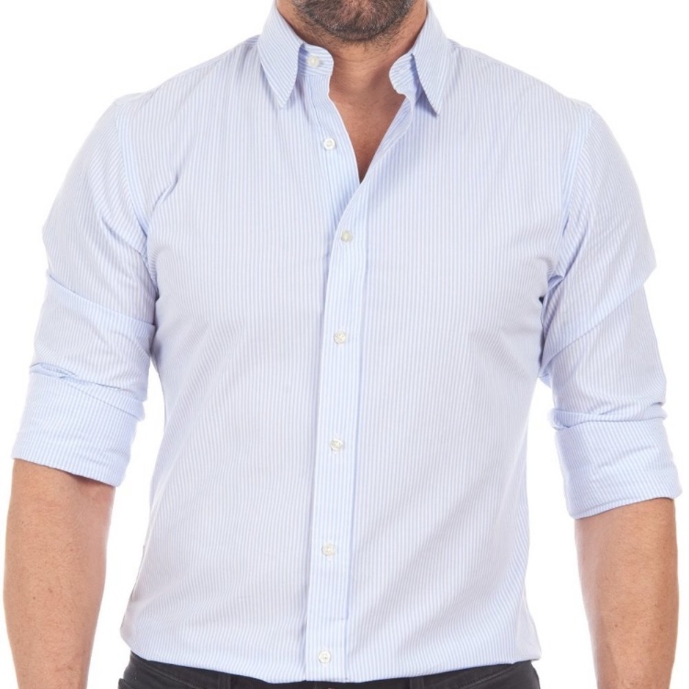 Teddy Stratford ZIP FIT best fitting button down